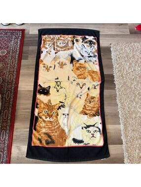 Black and Multi Soft-furnishings-textil